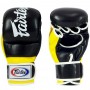 Fairtex FGV18 Перчатки MMA Спарринговые Черные с Желтым